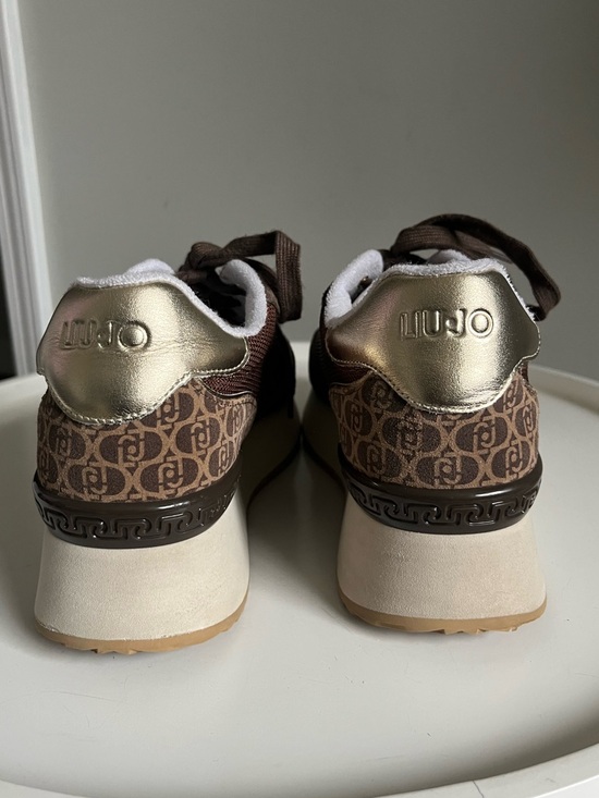 Liu Jo Italian Brand Dreamy 02 Women’s Leather Textile Sneakers EU 41/US 10.5-11 - Picture 6 of 16